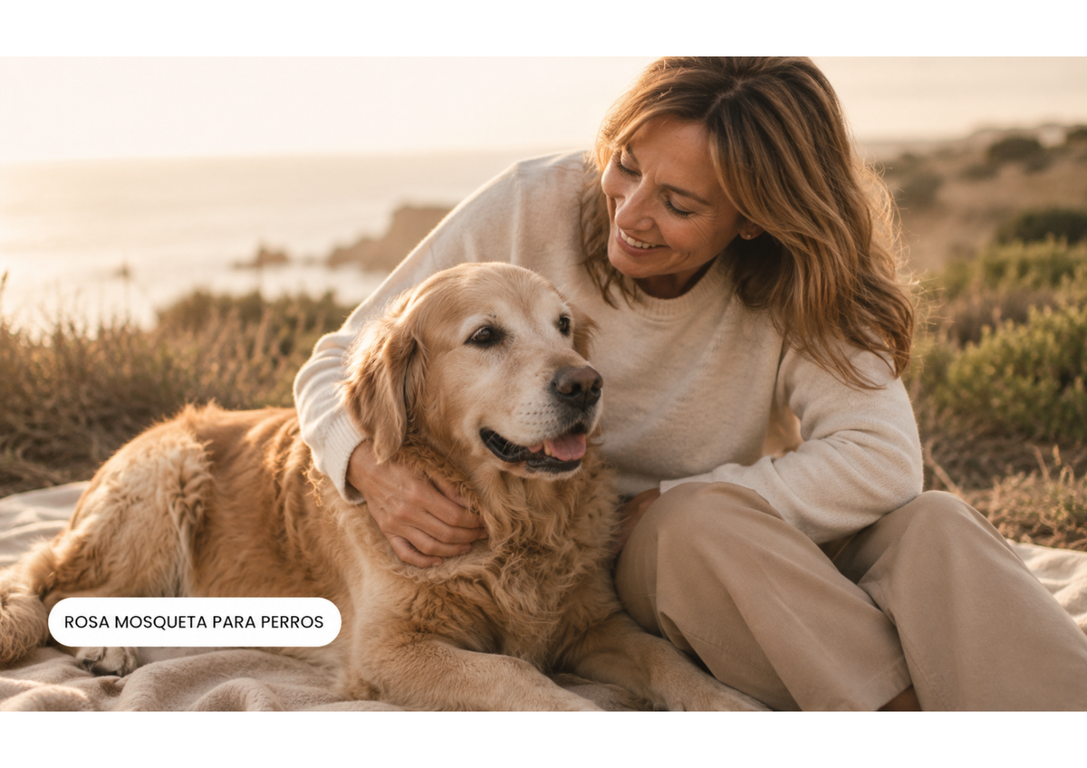 ROSA MOSQUETA PARA PERROS
