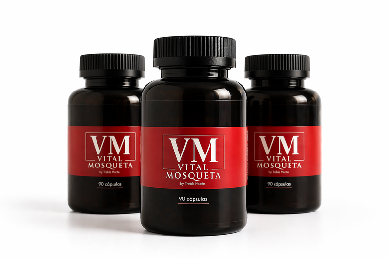 Pack x3 cápsulas de rosa mosqueta para humanos PREVENTA