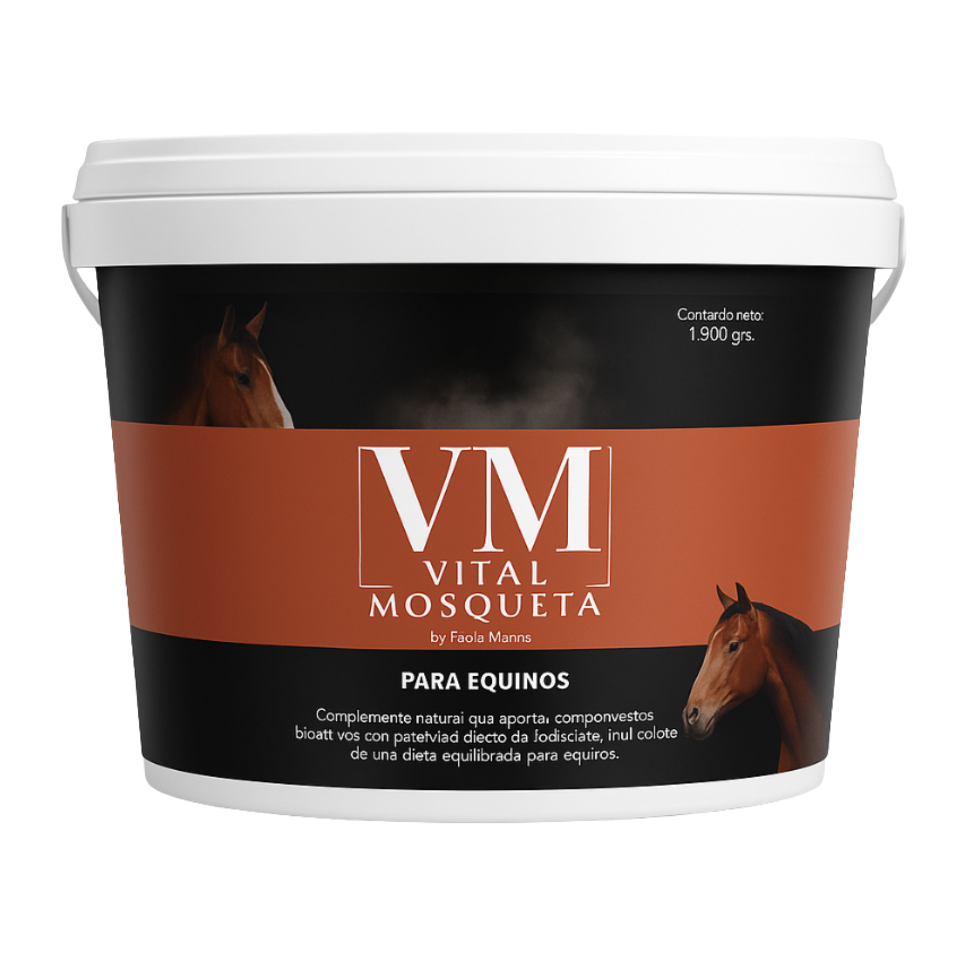 Suplemento de rosa mosqueta para caballos