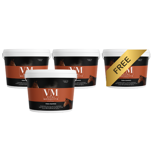 Mega pack Equino / Mega Pack rosa mosqueta equino 3x4 -  VitalMosqueta