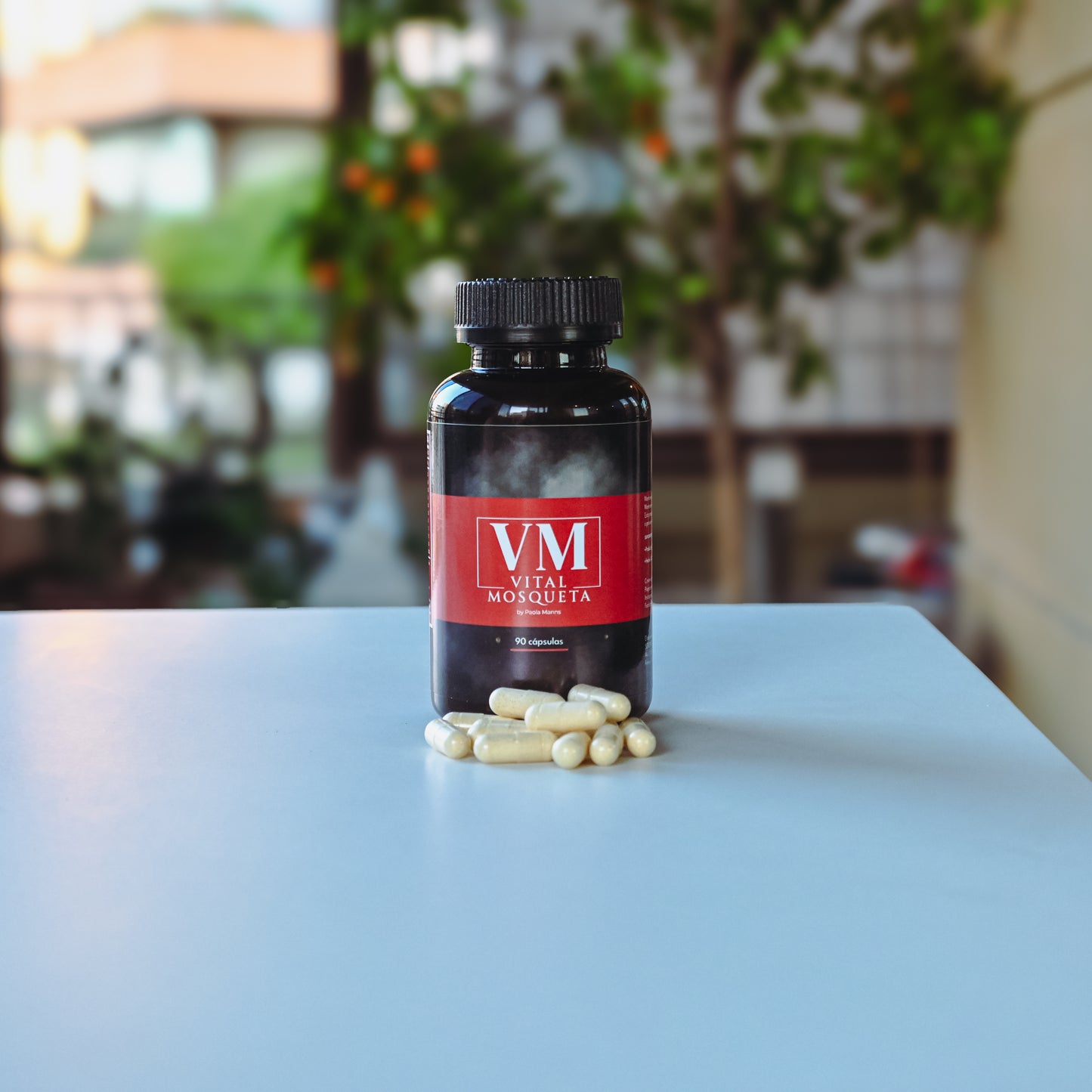 Cápsulas de rosa mosqueta para humanos 147 grs. | Para salud articular | VitalMosqueta 🌹