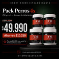 PACK CYBER PERROS 4X